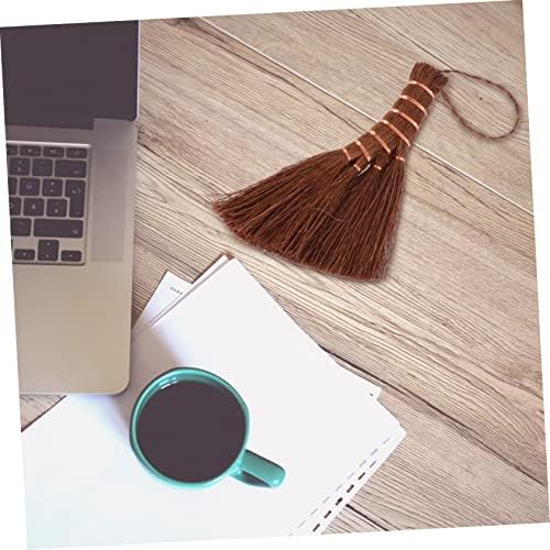 HAWILLOSCH Mini Palm Broom for Home Cleaning