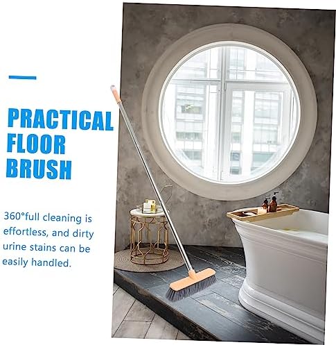 SOESFOUFU Multi-Purpose Stiff Bristles Cleaning Brush with Long Handle