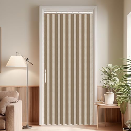 AJAZZ Blackout Curtains 78 Inches Long for Doorways and Closets