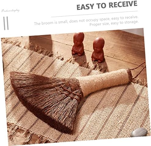Palm Fiber Broom for Home and Desk Cleaning