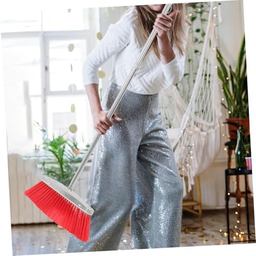 Heavy Duty Floor Broom with Angle Brush for Home Cleaning
