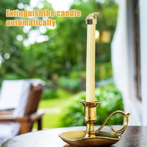 Gsycle 4PCS Candle Extinguisher Set Gold
