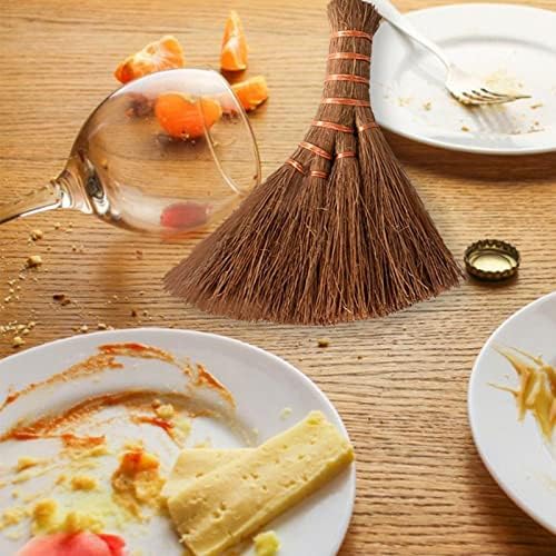 DDGURDH Hand Broom for Hardwood Floors Outdoor Cleaning