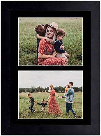 Golden State Art Set of 2 85x11 Black Picture Frames