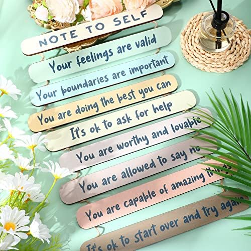 Yookeer Positive Psychology Affirmation Wall Art