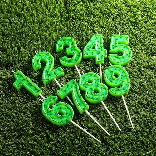 PHD CAKE 276 Inch Pixel Number 3 Birthday Candle