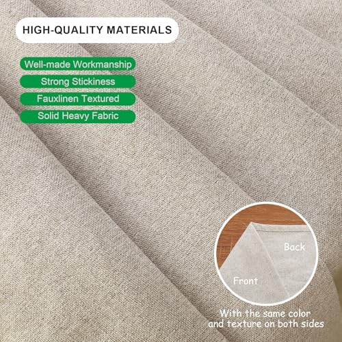 FHflyinghome Blackout Linen Door Curtain Panel