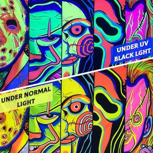 ARTCREATOR Blacklight Halloween Tapestry 29x37