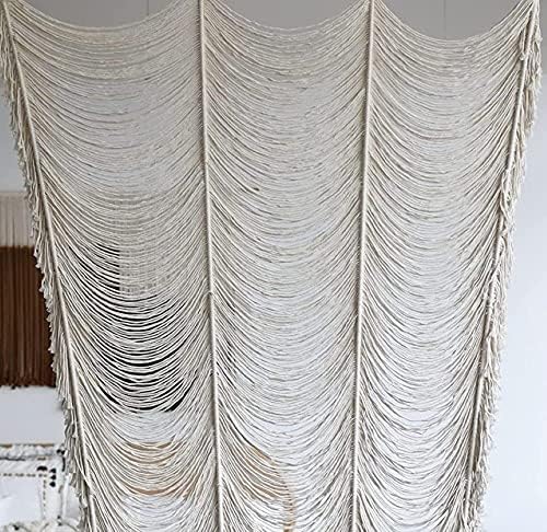 Flber Macrame Curtain Boho Decor 59x75 Panel